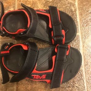 Toddler Tevas, size 8